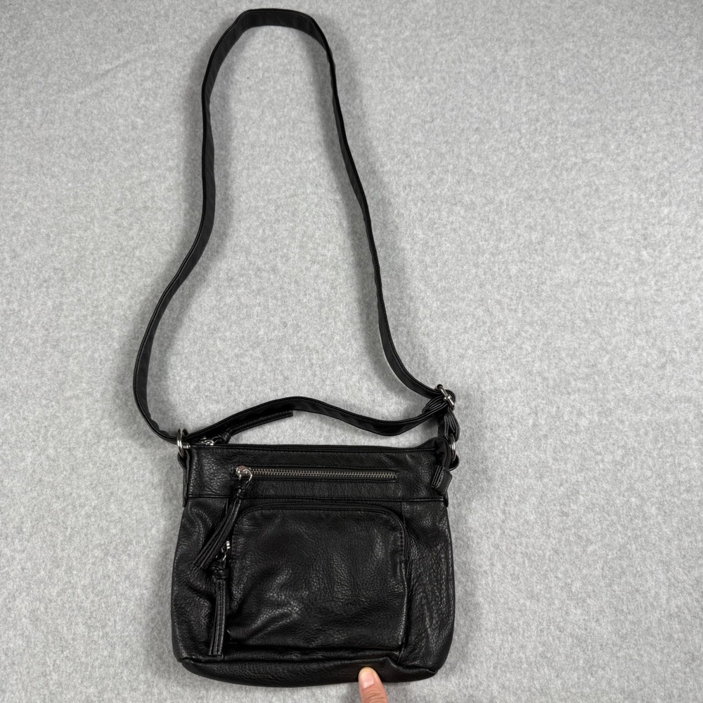 Bueno Crossbody Bag OS Black Minimalist Gorpcore Multi-Pocket Utility Bag